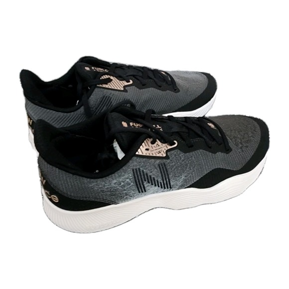 New Balance Women Black/Gold Rose Fuelcell Shift TR WXSHFTLK Athletic Shoe Sz 11 - Picture 6 of 13